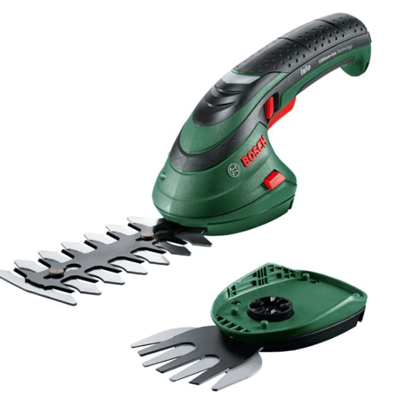 Bosch ISIO 3 Akku-Grasschere mit 2 Messern