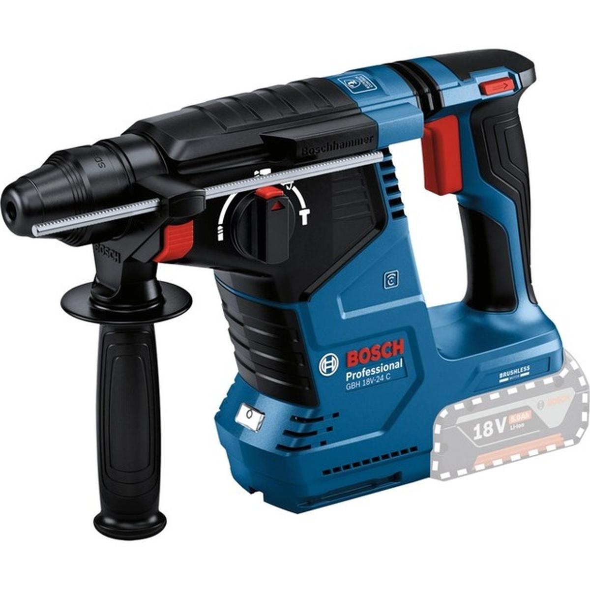Bosch GBH 18V-24 C Professional 18V System Akku-Bohrhammer