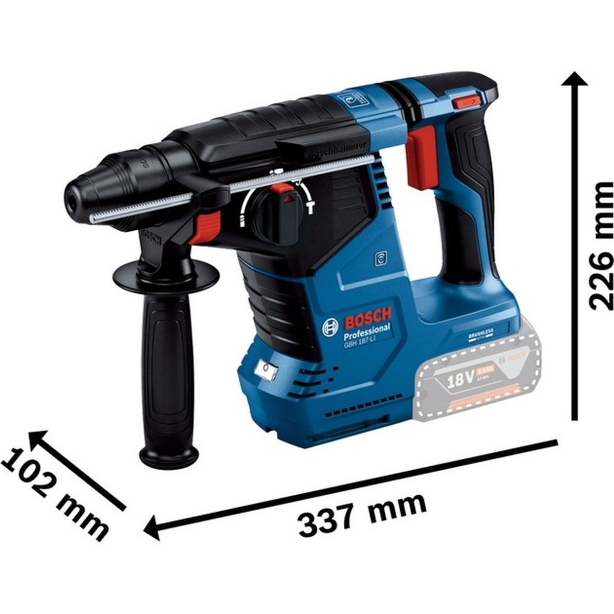 Bosch GBH 18V-24 C Professional 18V System Akku-Bohrhammer