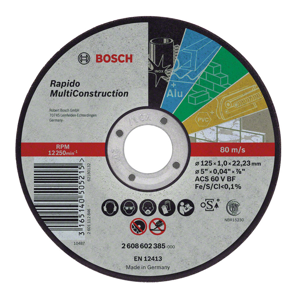 Bosch PRO Multi Construction Trennscheibe 125mm