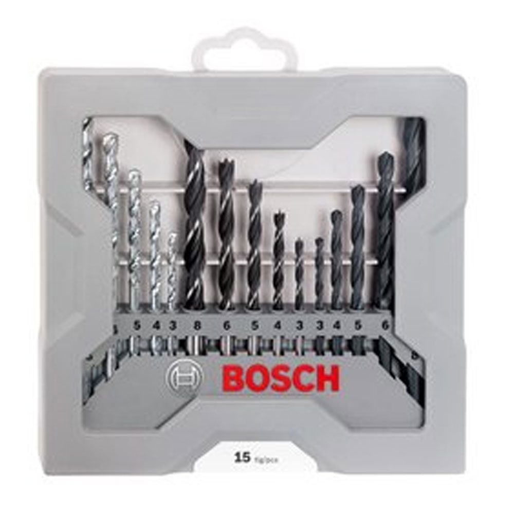 Bosch Bohrer-Set 15-teilig (Ø 3-8 mm)