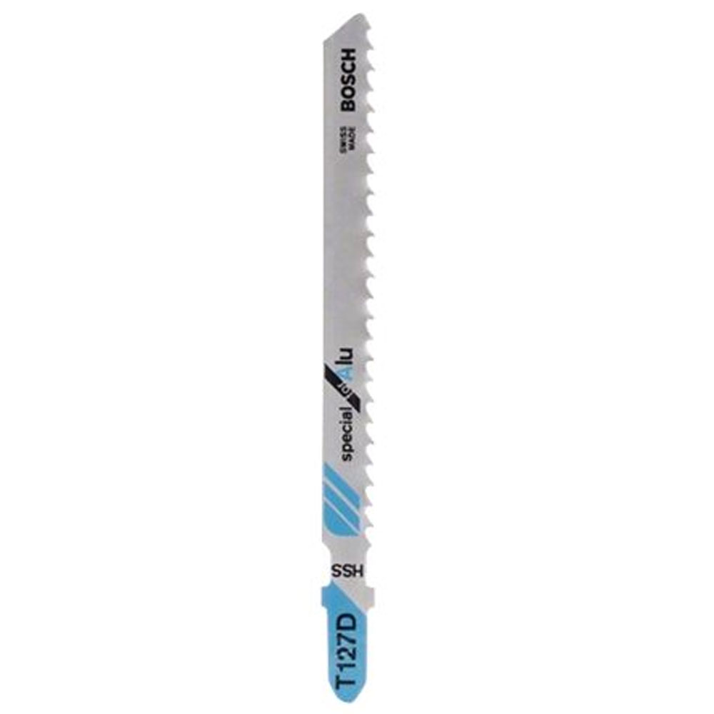 Bosch Pro Aluminium T127D Jigsaw Blade 5 Stück (100 mm)