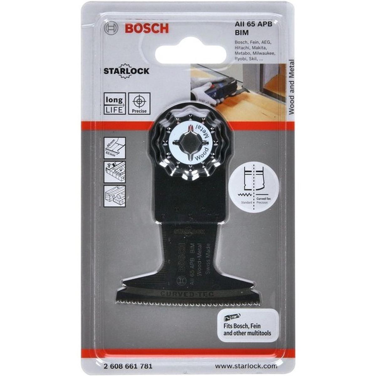 Bosch Professional AII 65 APB Wood and Metal Tauchsägeblatt (40 x 65 mm)