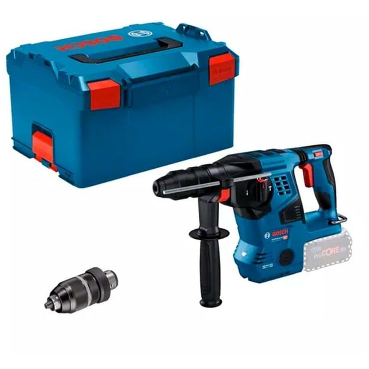 Bosch Professional GBH 18V-28 CF Akku Bohrhammer 18V (L-BOXX, ohne Akku/Ladegerät)