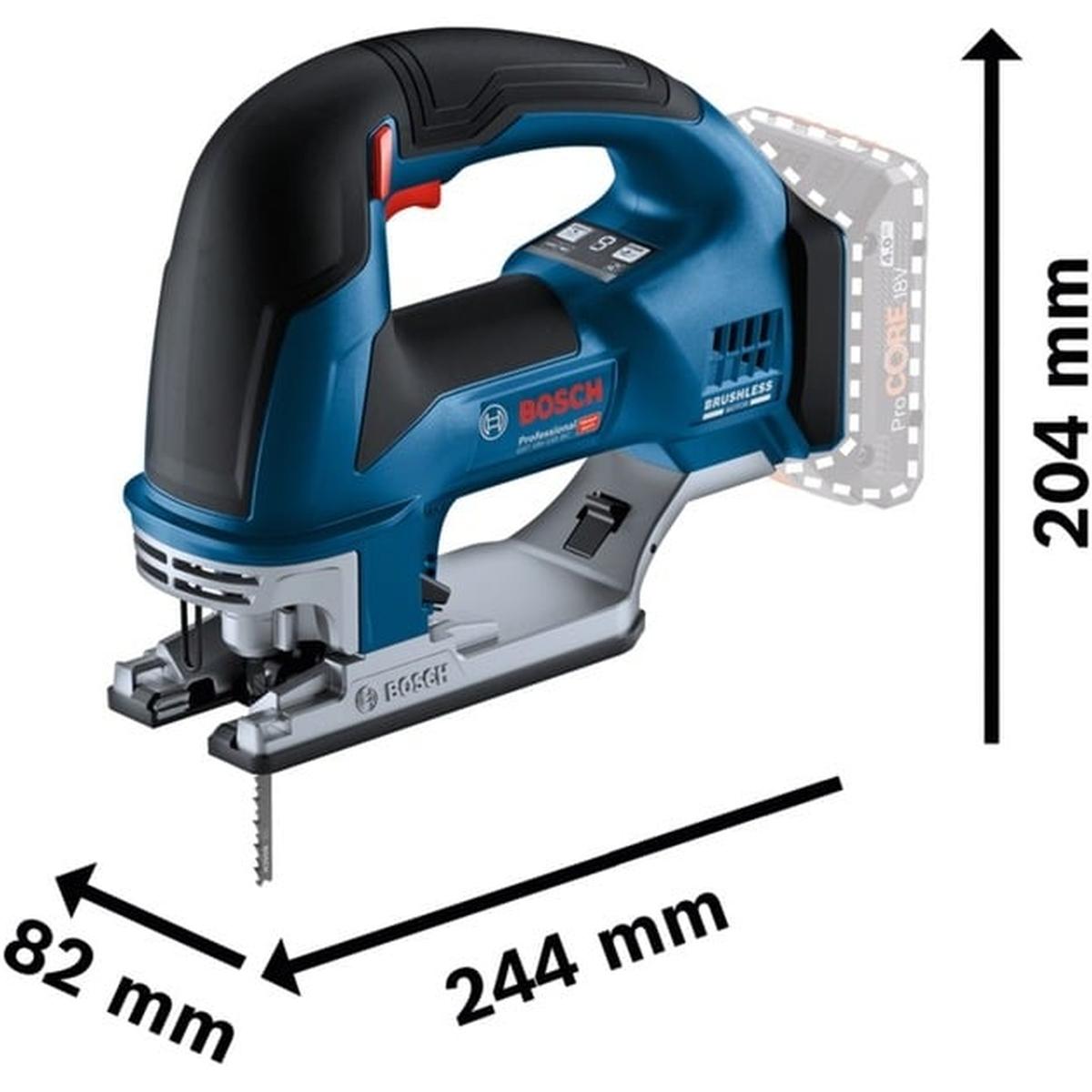 Bosch Professional GST 18V-155 BC Akku Stichsäge 18V (in L-BOXX, ohne Akku/Ladegerät)