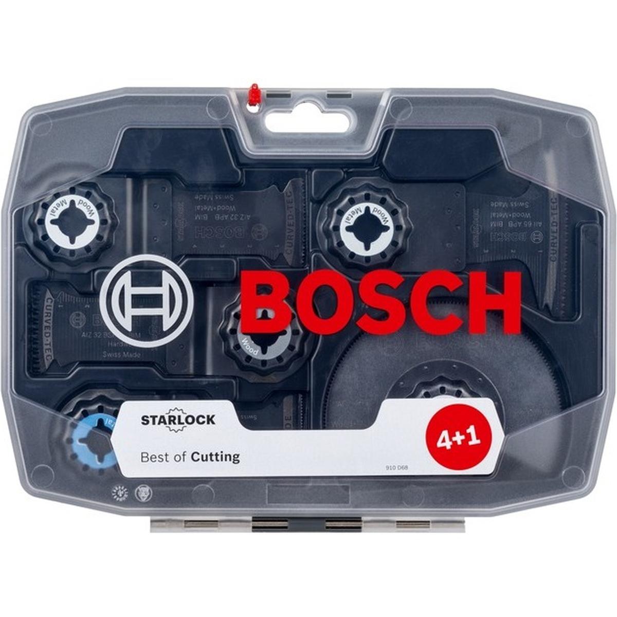 Bosch Professional Starlock Carbide Tauchsägeblatt/Segmentsägeblatt Set 5-teilig (Best of Cutting)