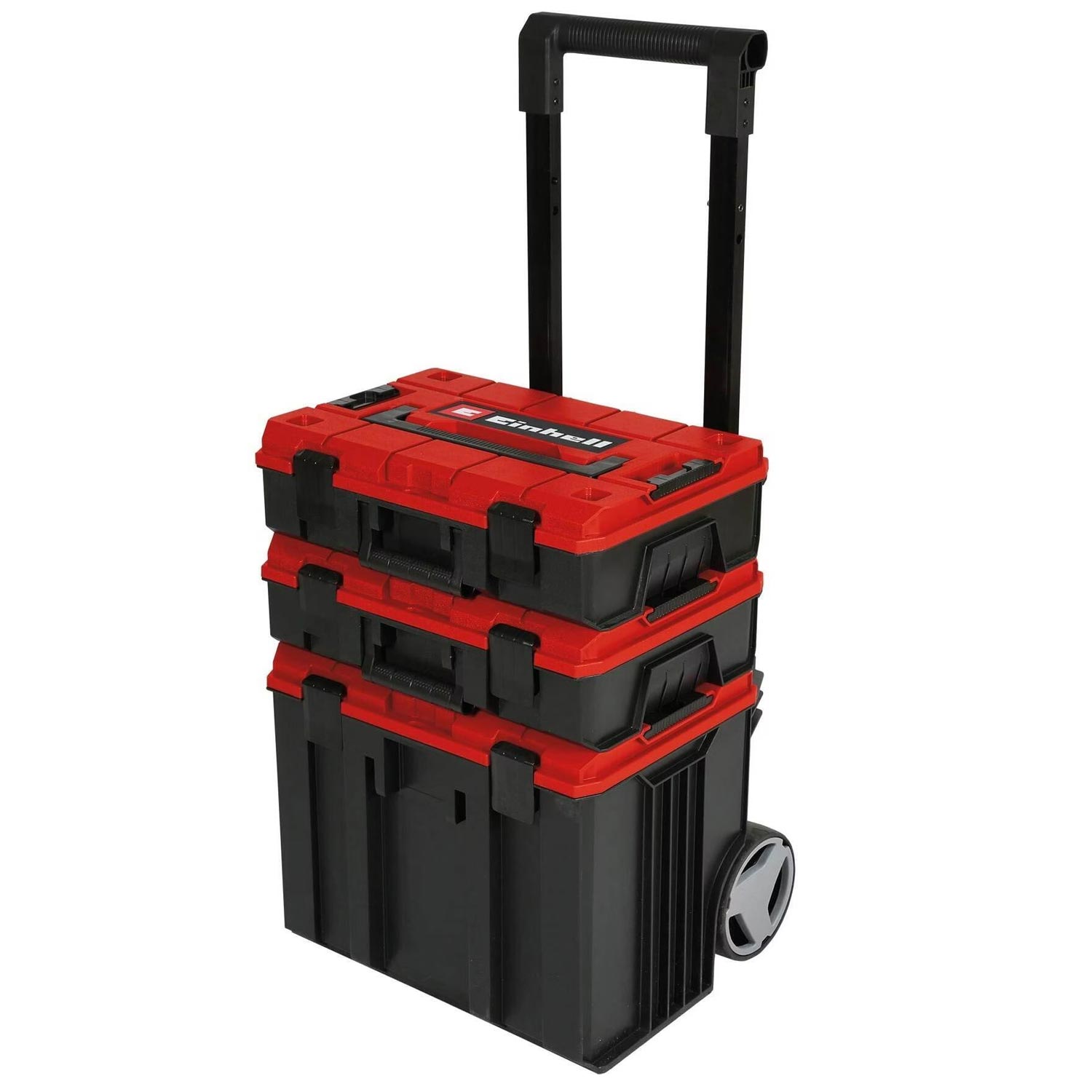 Einhell E-Case Tower Systemkoffer-Set stapelbar