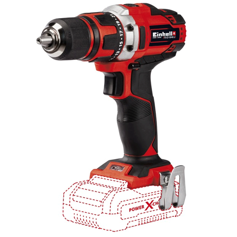 Einhell TE-CD 18/40 Li-Solo Power X-Change Akku-Bohrschrauber