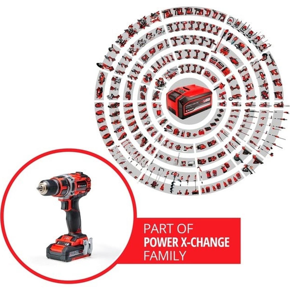 Einhell Professional TP-CD 18/50 Li BL Kit Power X-Change Akku-Bohrschrauber