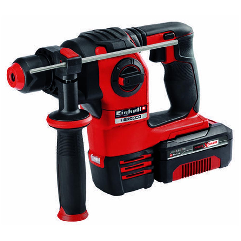 Einhell HEROCCO Kit +5 Akku-Bohrhammer