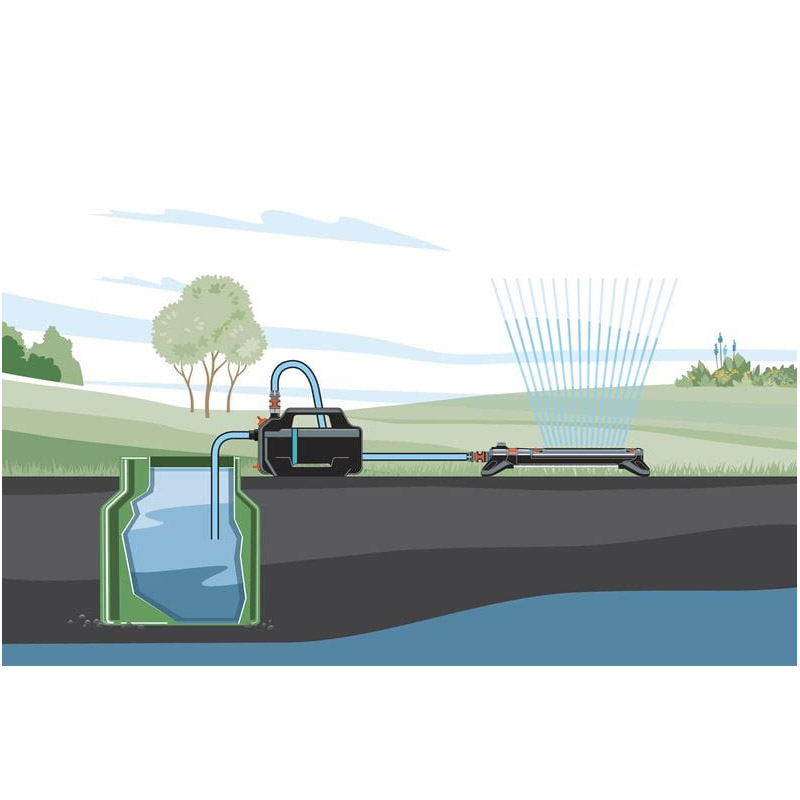 GARDENA 09055-61 Gartenpumpe 4200 Silent Set