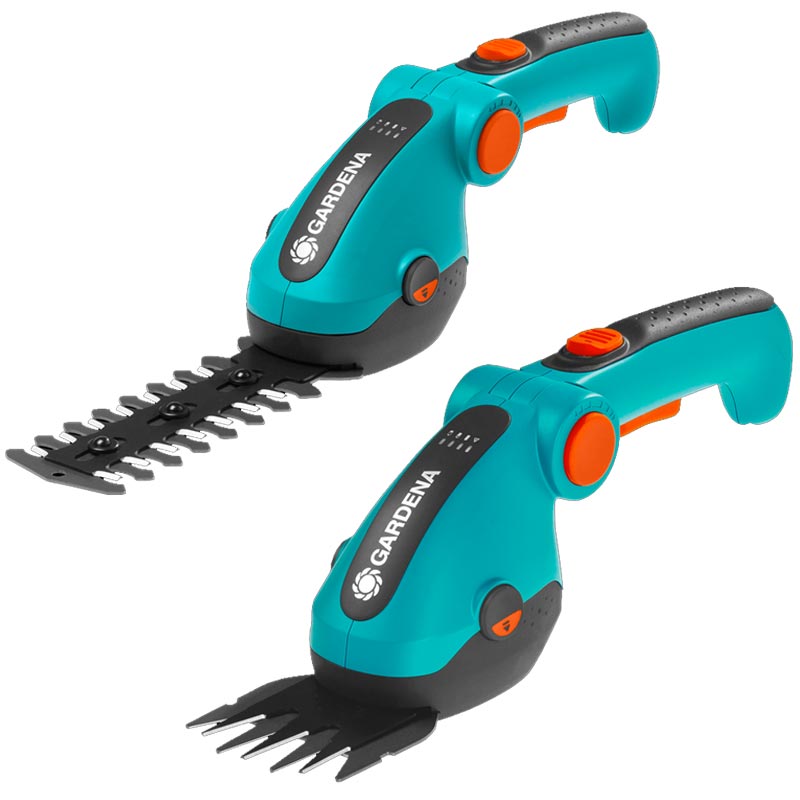 GARDENA&#x20;09888-20&#x20;Set&#x20;Akku-Gras-&#x20;und&#x20;Strauchschere&#x20;ComfortCut&#x20;Li
