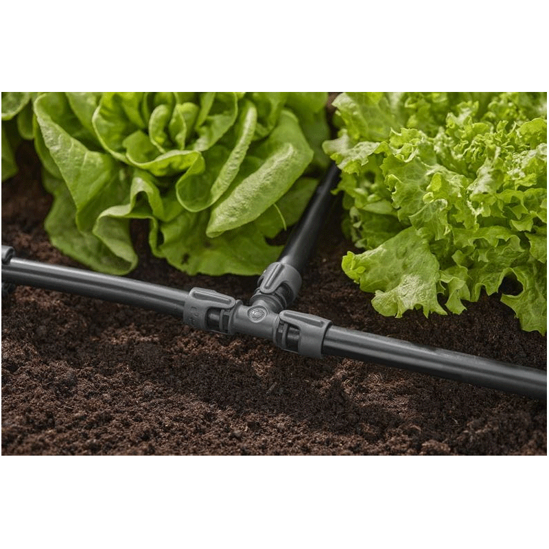GARDENA 13201-20 Micro-Drip-System T-Stück 13 mm (1/2) - Inhalt: 2 Stück