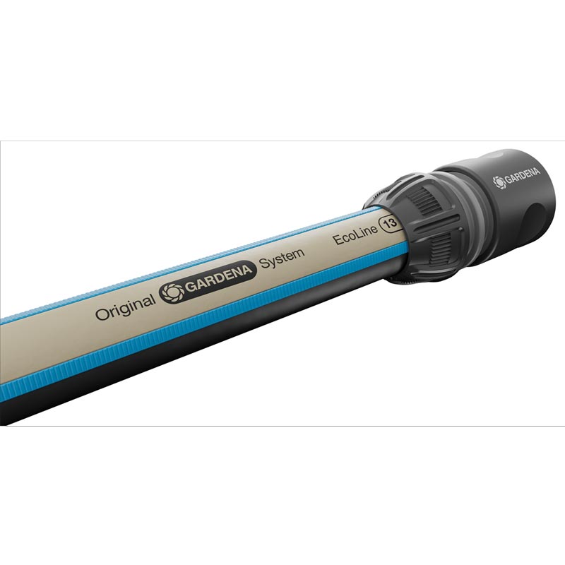 GARDENA 18931-20 EcoLine Schlauch 13 mm (1/2), 20 m mit Systemteilen