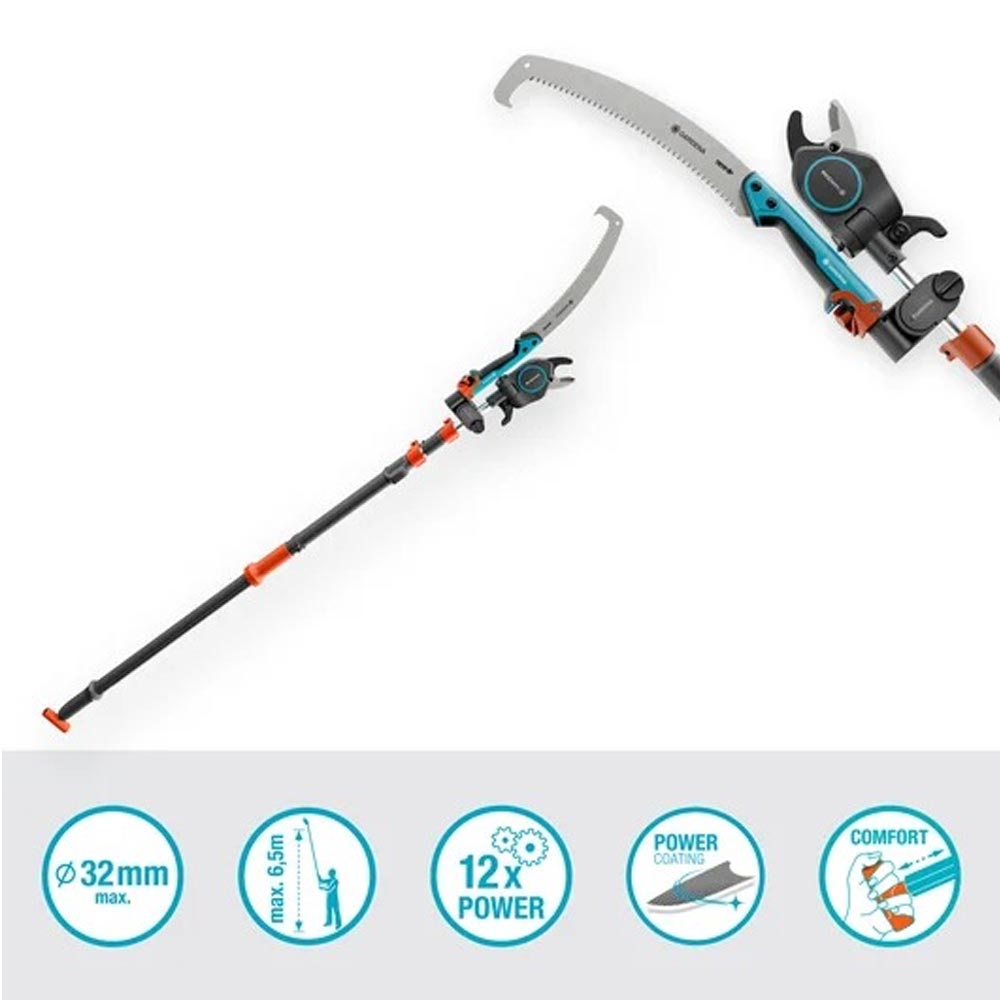 GARDENA 12082-20 Teleskop-Baumschneider StarCut Pro L Set