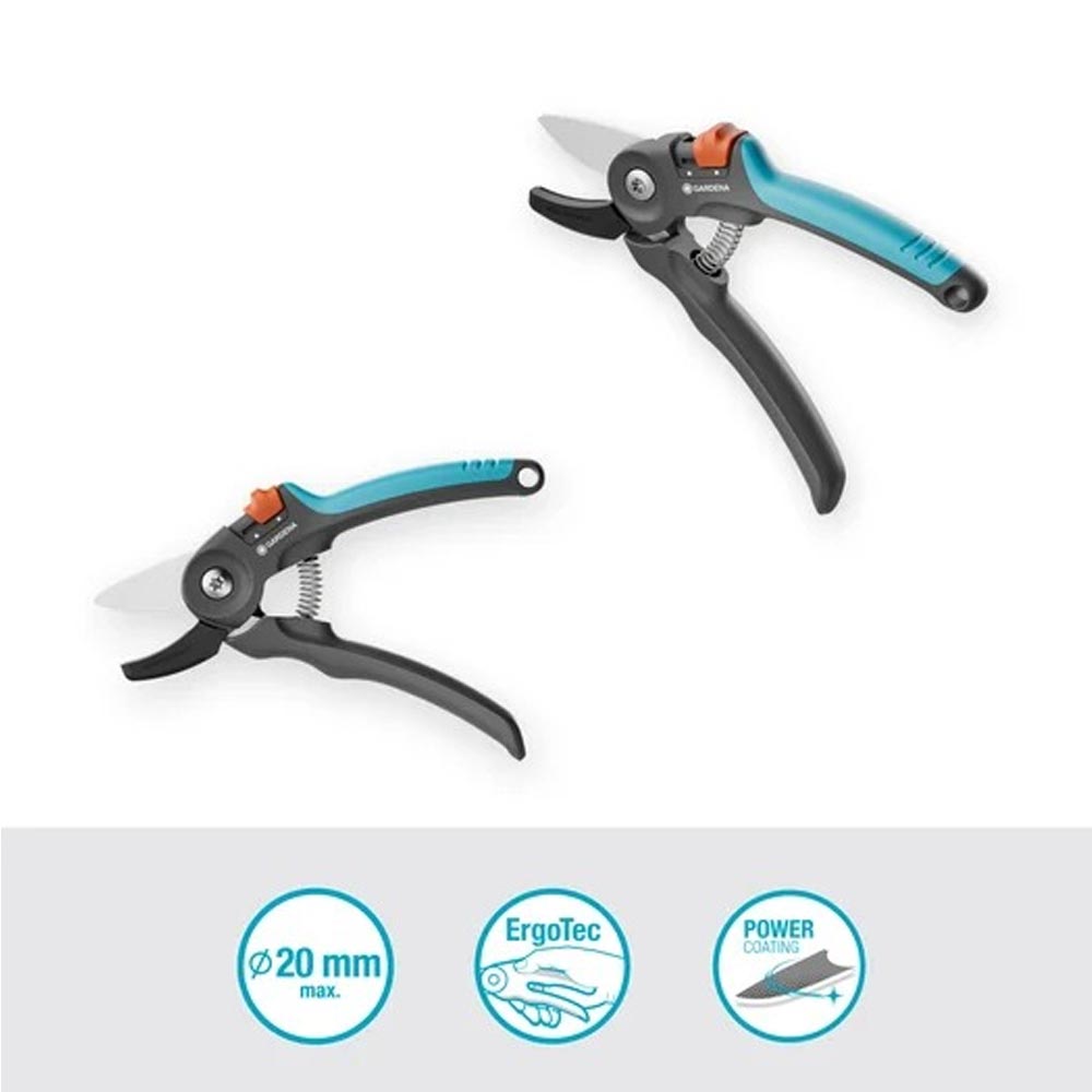 GARDENA 12240-20 Gartenschere PremiumCut Trockenes Holz