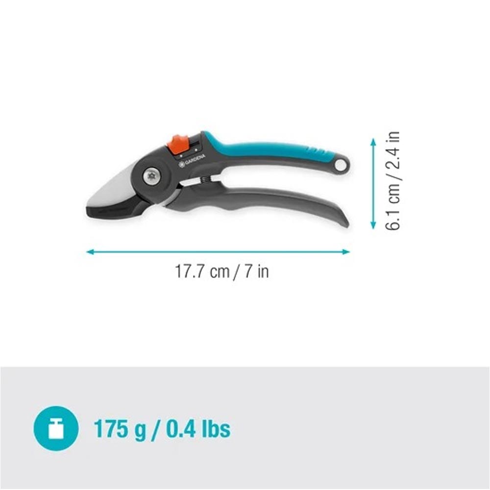 GARDENA 12240-20 Gartenschere PremiumCut Trockenes Holz