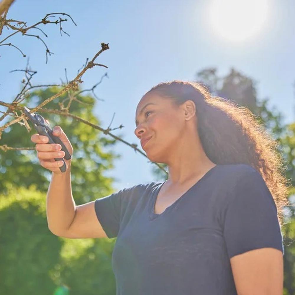 GARDENA 12240-20 Gartenschere PremiumCut Trockenes Holz