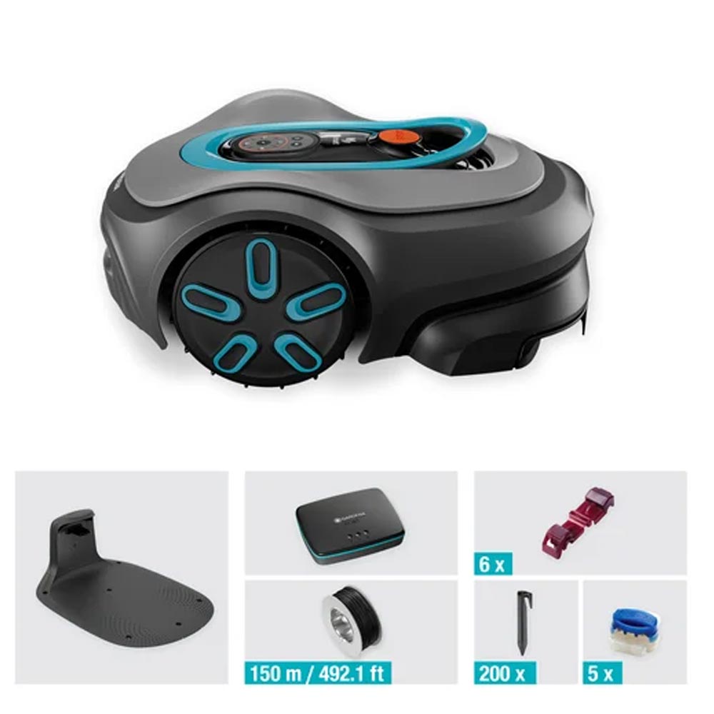 GARDENA 19802-20 Mähroboter smart SILENO pro 600 m²