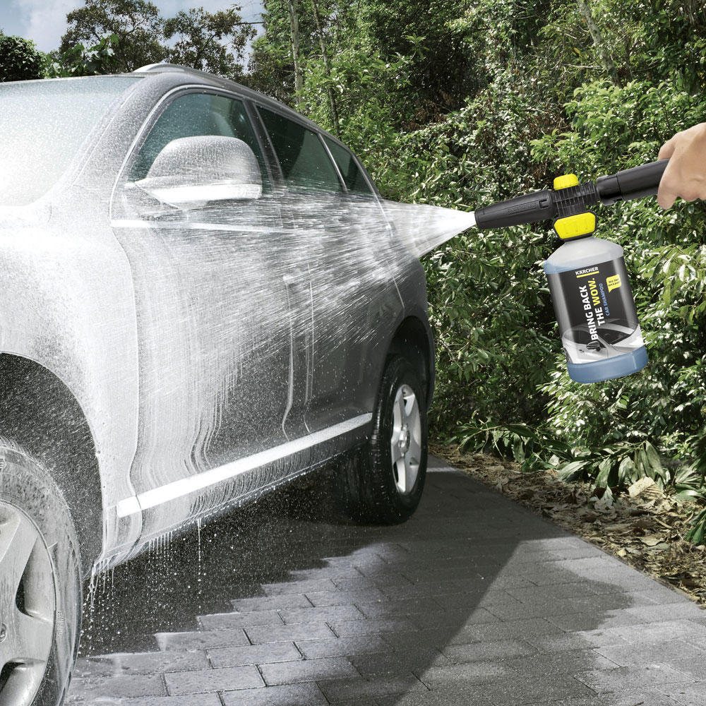 Kärcher 2.643-144.0 FJ 10 C Schaumdüse Connect 'n' Clean im Set mit Autoshampoo 3-in-1, 1 l