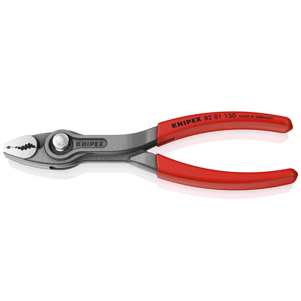 KNIPEX 82 01 150 TwinGrip Greifzange 154mm grau