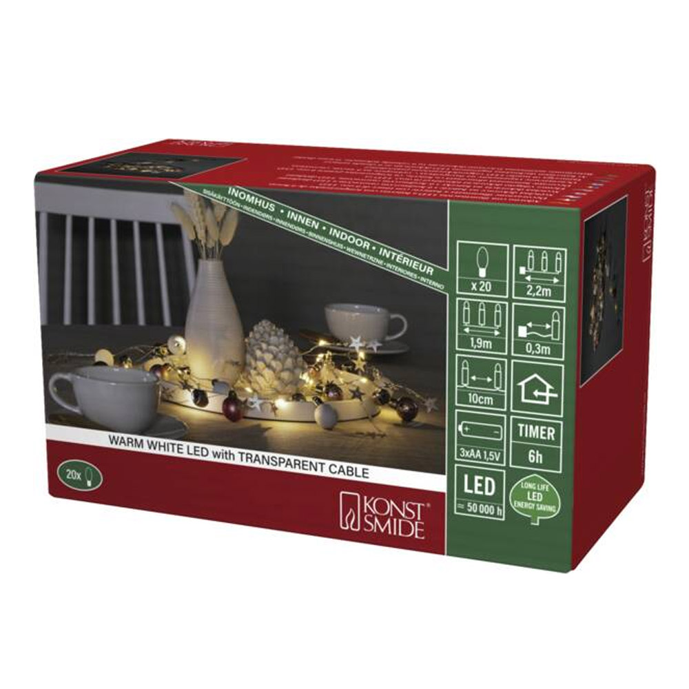Konstsmide LED-Dekolichterkette (3291-503)