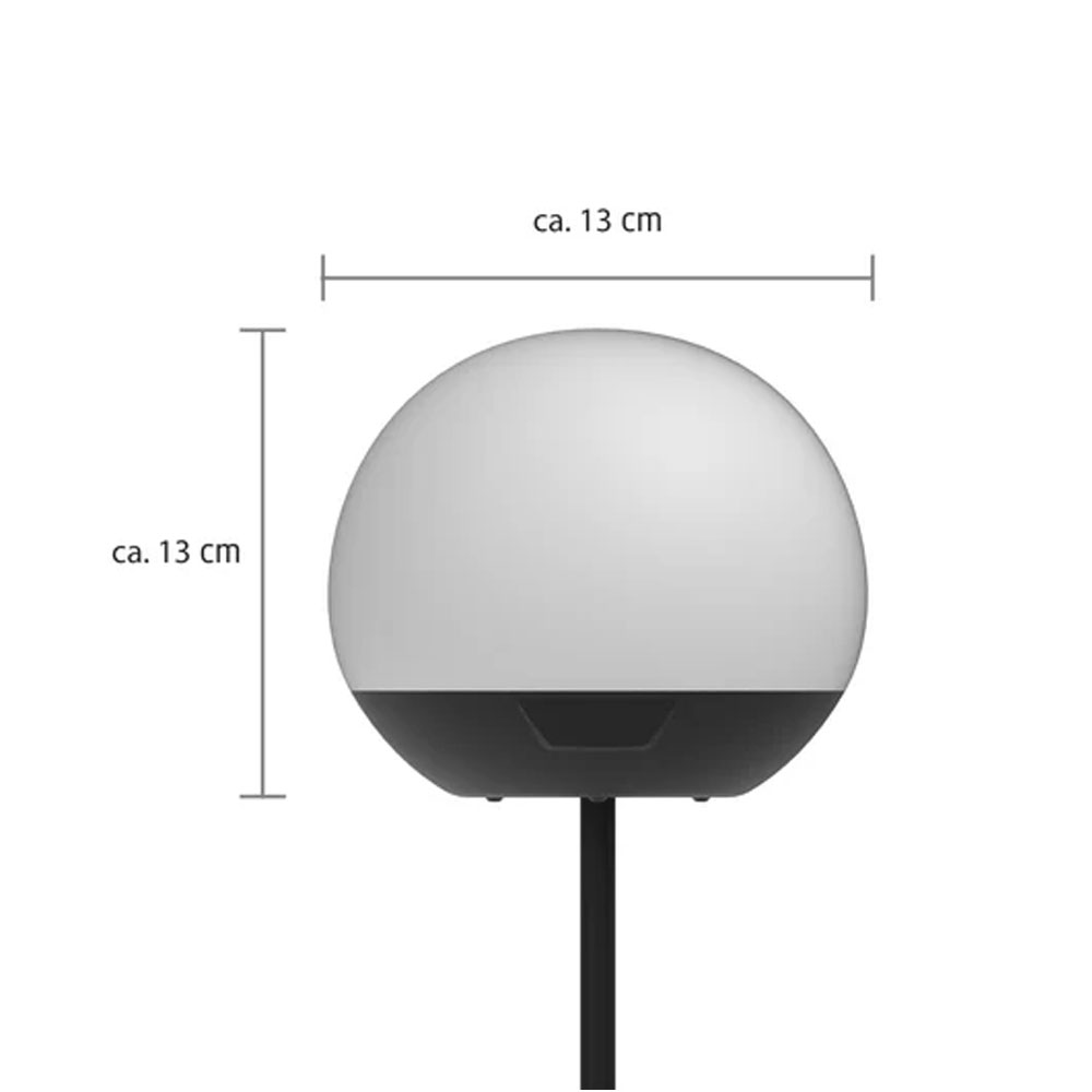 Krinner LUMIX Solar Flower Pompom