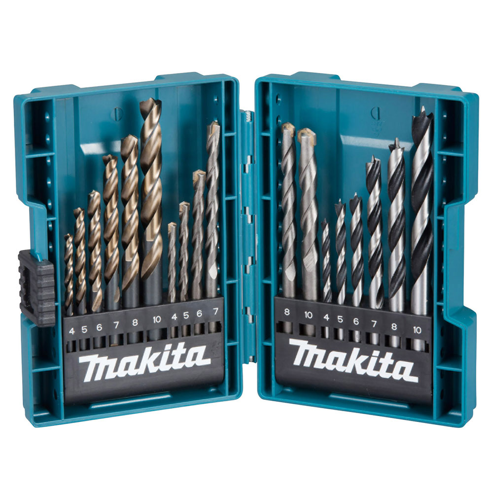 Makita B-49432 Bohrer-Set 18-teilig