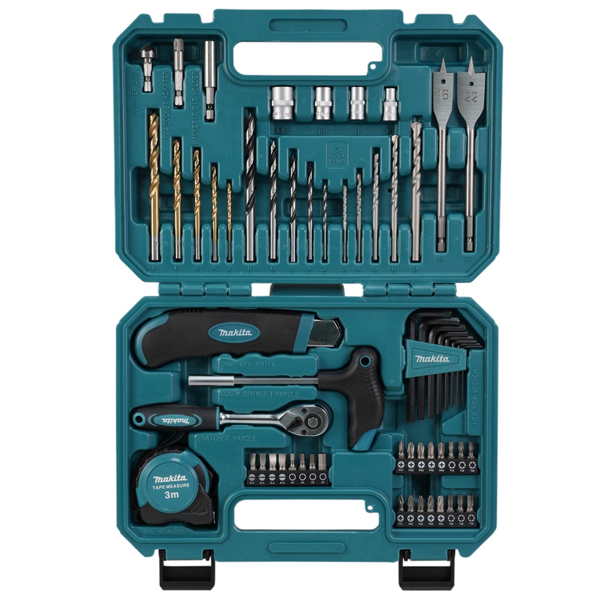 Makita E-15095 Werkzeug-Set 60-teilig