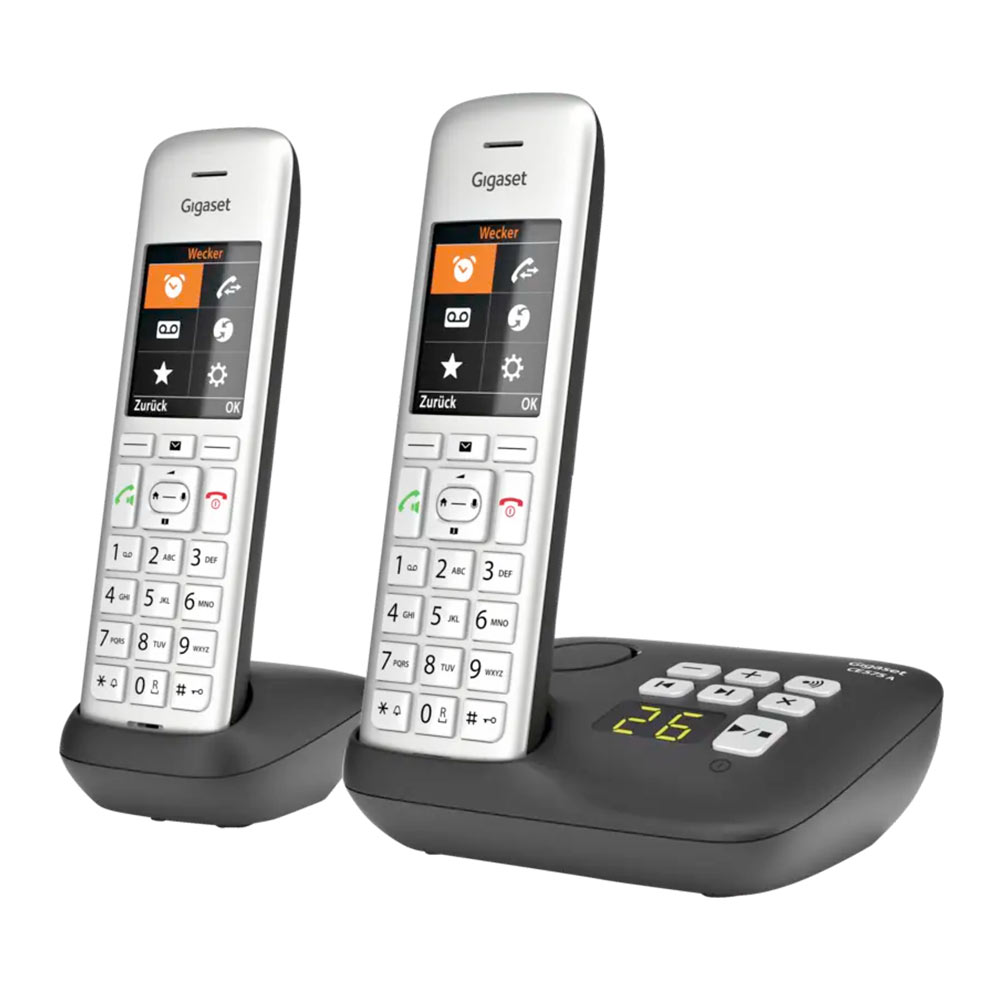 Gigaset CE575A Duo Schnurlostelefon mit AB