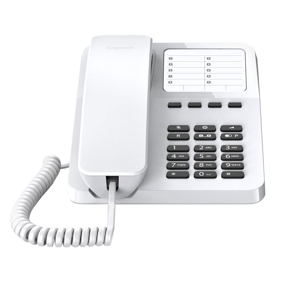 Gigaset Desk 400 Telefon weiß