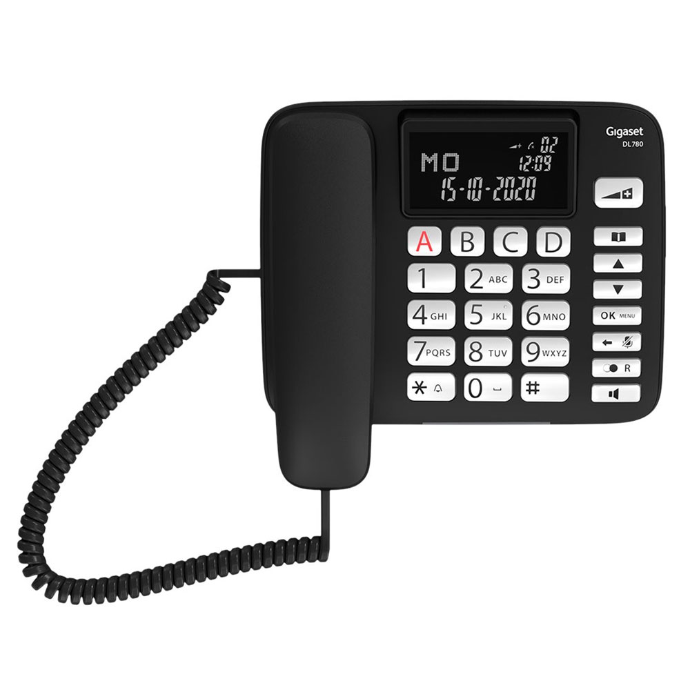 Gigaset DL780 Plus Kombi-Set Telefon schwarz