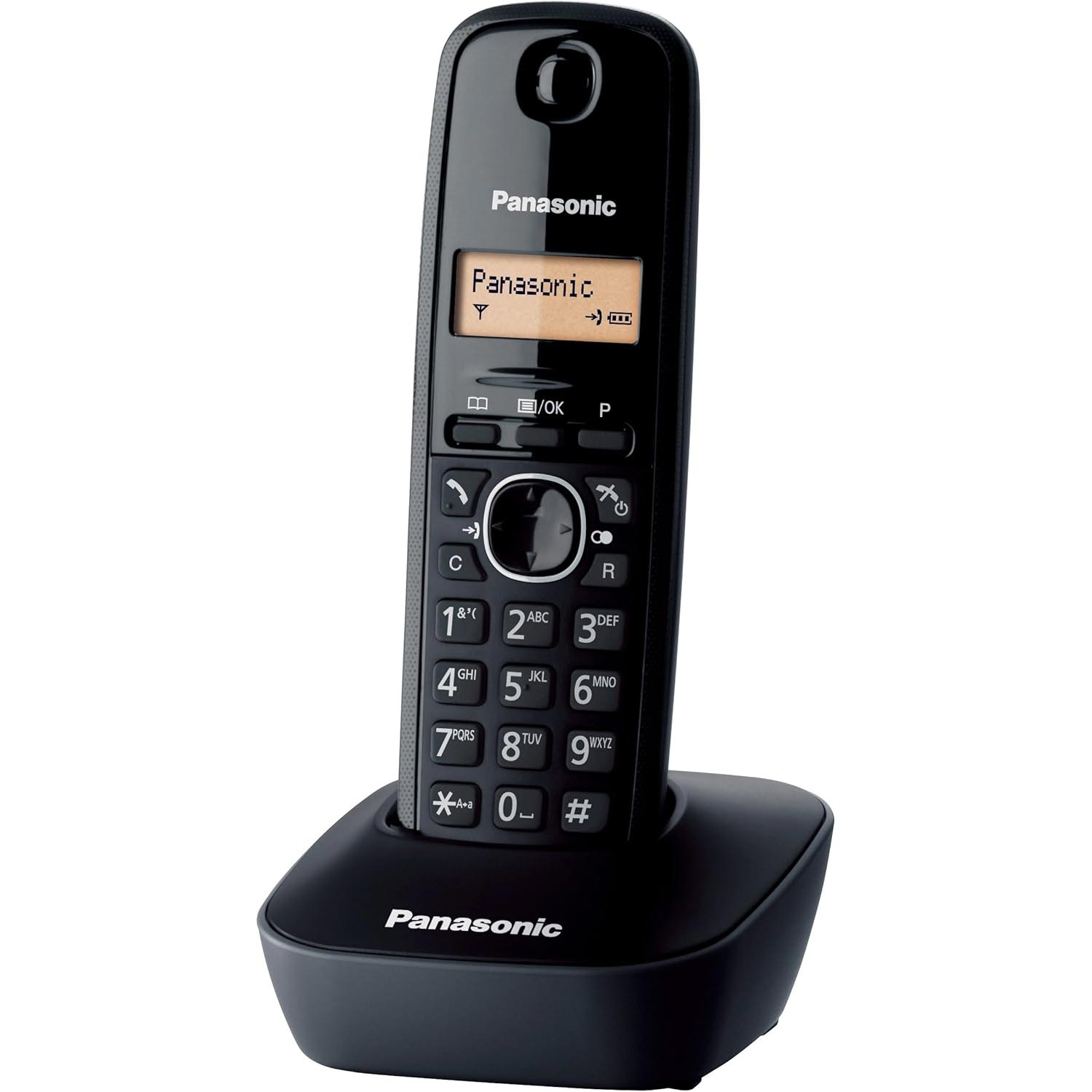 Panasonic KX-TG1611 Telefon schwarz
