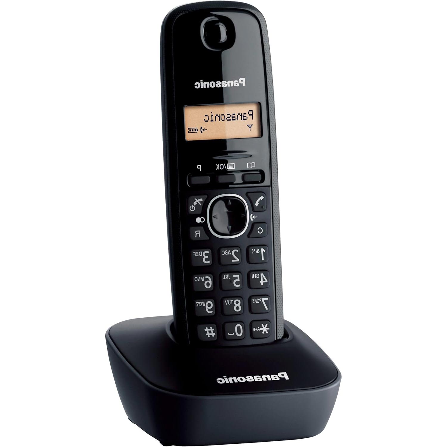 Panasonic KX-TG1611 Telefon schwarz