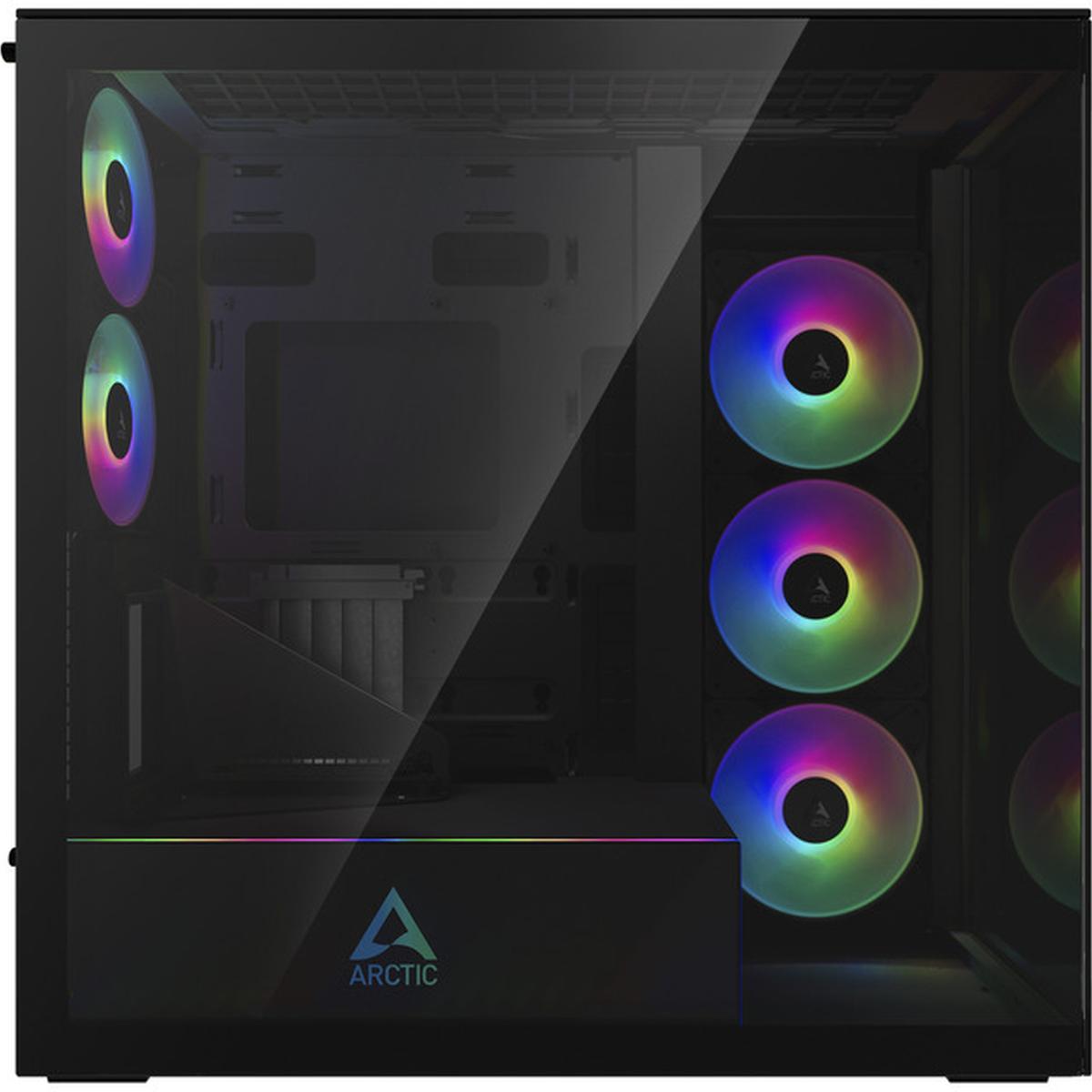 ARCTIC Xtender VG PC-Gehäuse Midi-Tower Mirror Black