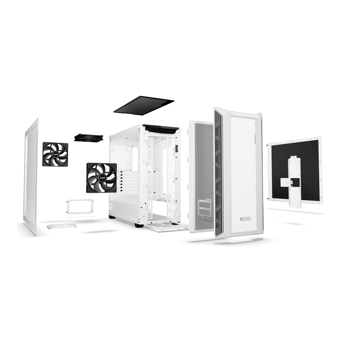 be quiet! Shadow Base 800 DX White PC-Gehäuse weiß