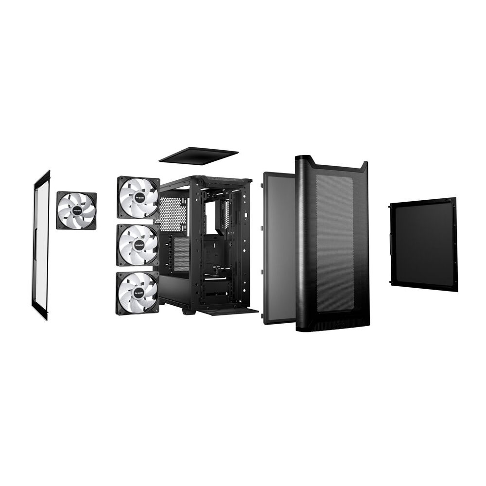 be quiet! Pure Base 501 DX PC-Gehäuse schwarz