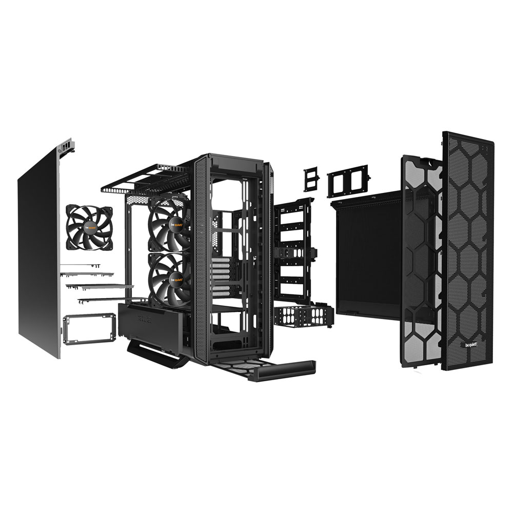 be quiet! Silent Base 802 PC-Gehäuse schwarz