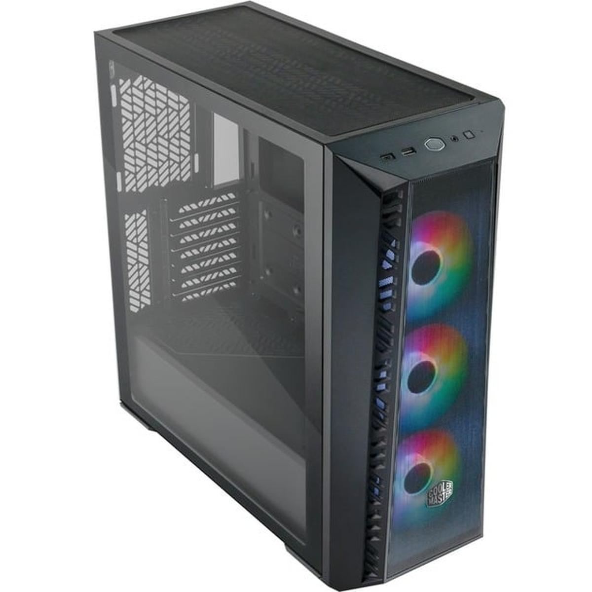 Cooler Master MasterBox 520 MESH Mid Tower E-ATX Seitenteil mit Fenster