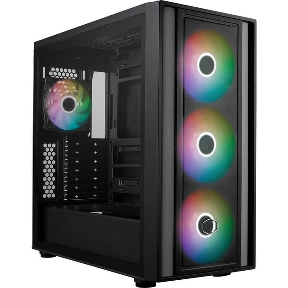 Cooler Master MasterBox 600 Mid Tower E-ATX Seitenteil mit Fenster