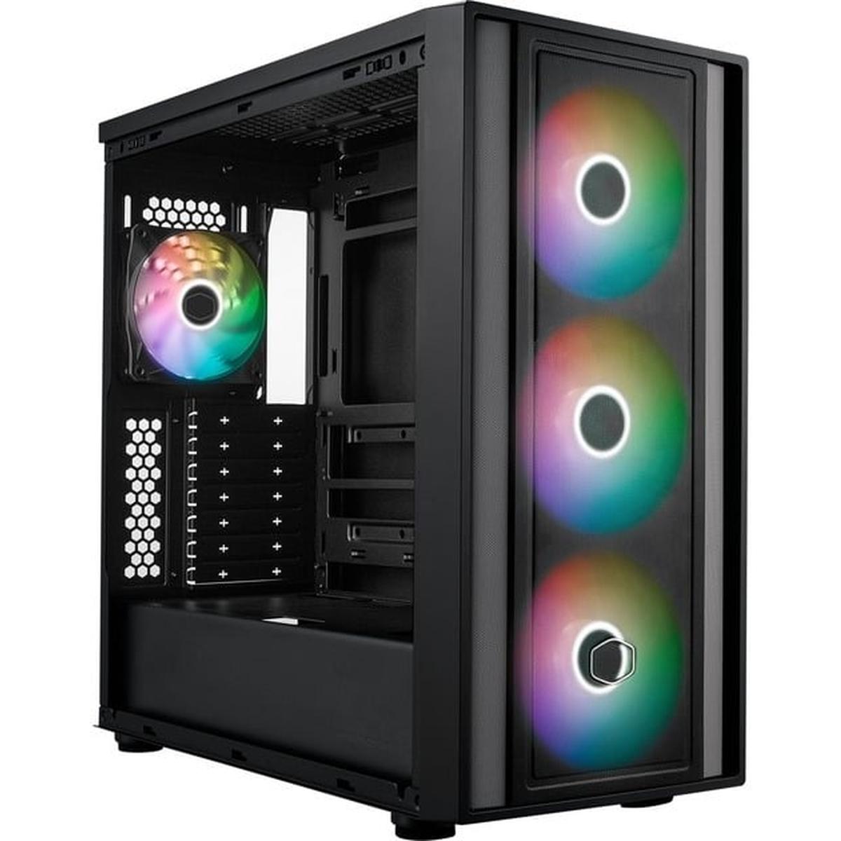 Cooler Master MasterBox 600 Mid Tower E-ATX Seitenteil mit Fenster