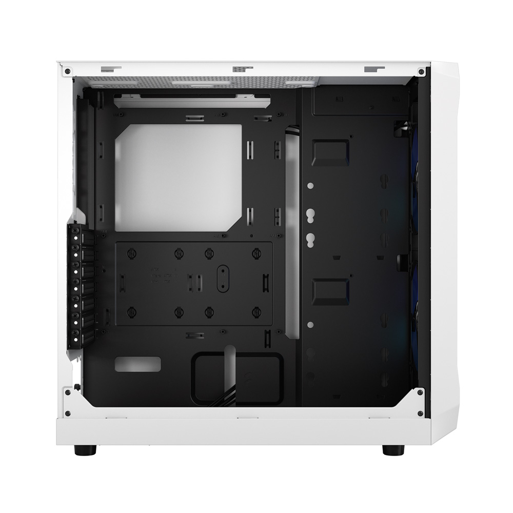 Fractal Design Focus 2 RGB White Tempered Glass Clear Tint ATX PC-Gehäuse