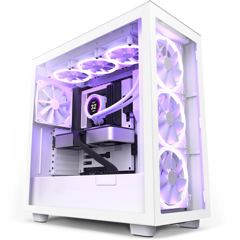 NZXT CM-H71EW-02 Midi Tower weiß