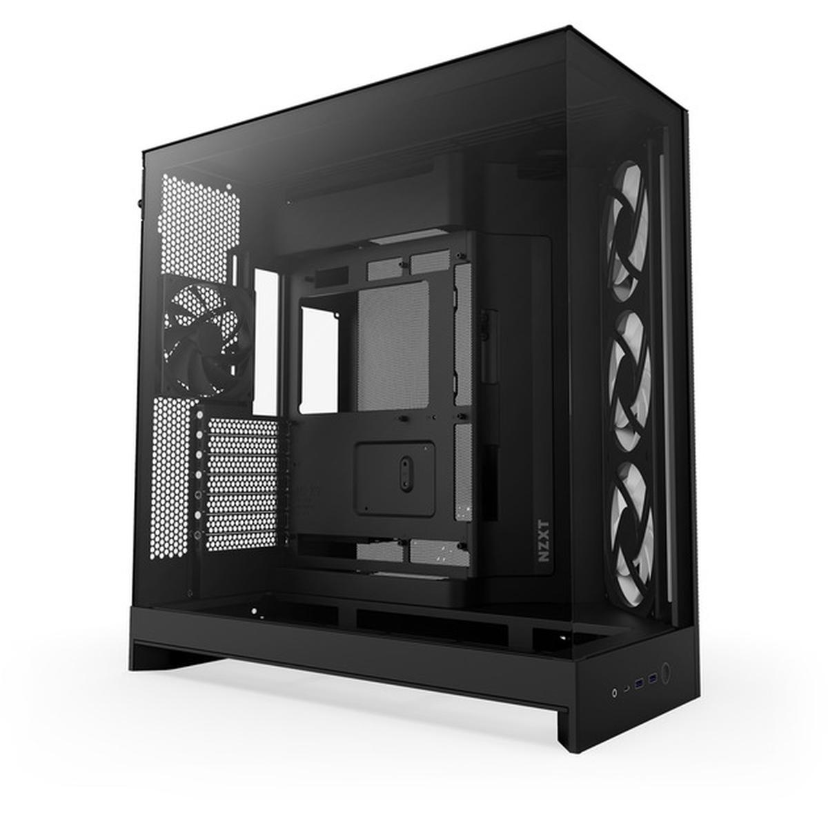 NZXT H9 Flow RGB (2025) ATX Mid-Tower Gehäuse schwarz