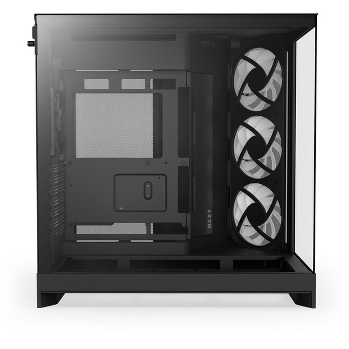 NZXT H9 Flow RGB (2025) ATX Mid-Tower Gehäuse schwarz