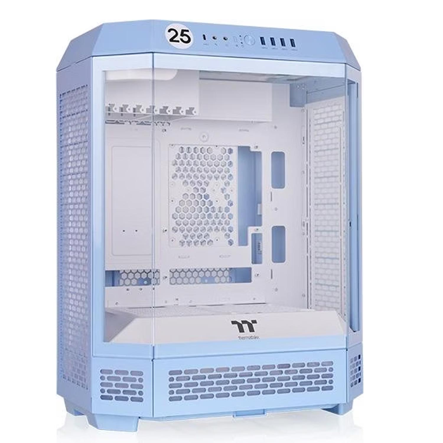 Thermaltake The Tower 600 Mid-Tower-Gehäuse hydrangea blue