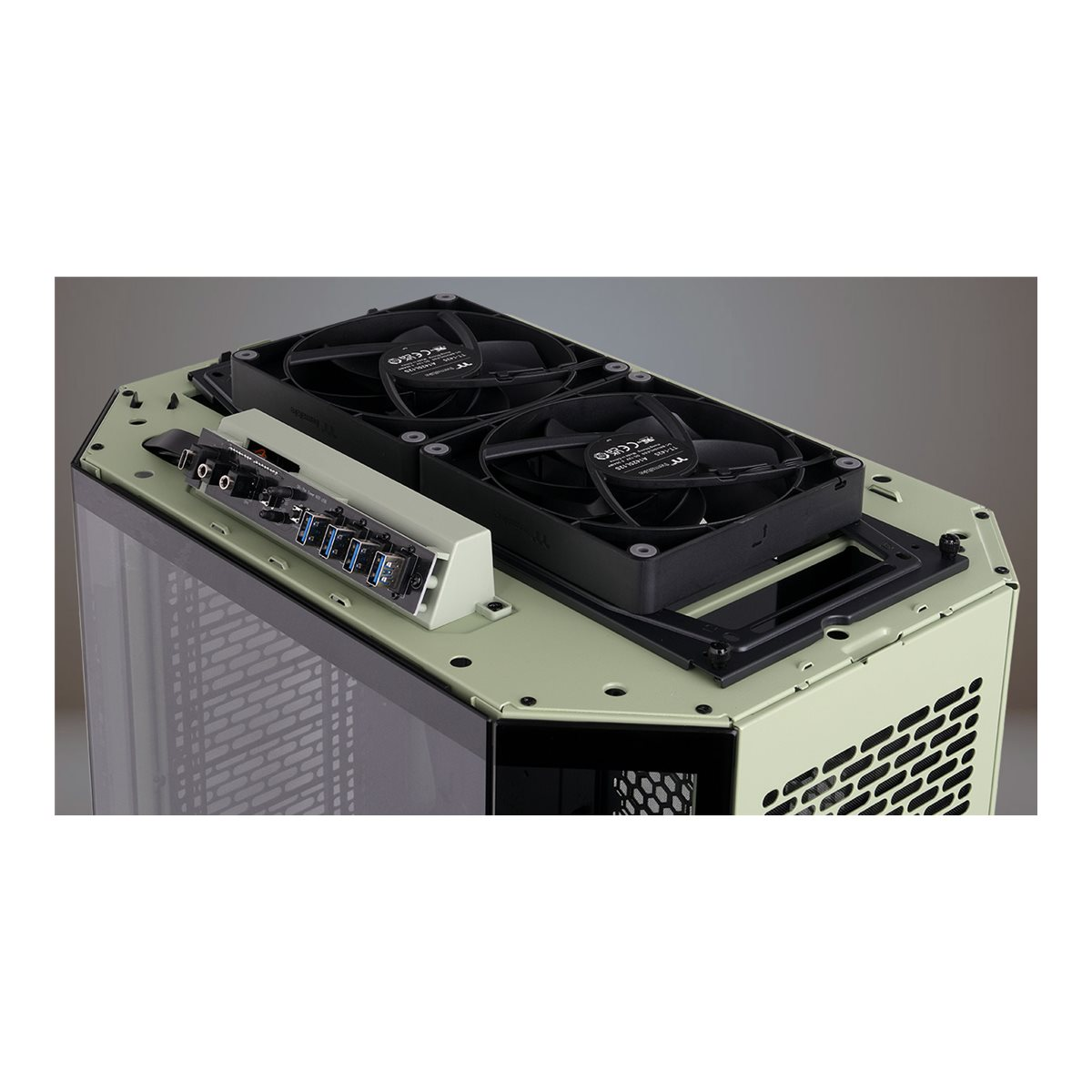 Thermaltake The Tower 600 Mid-Tower-Gehäuse matcha green