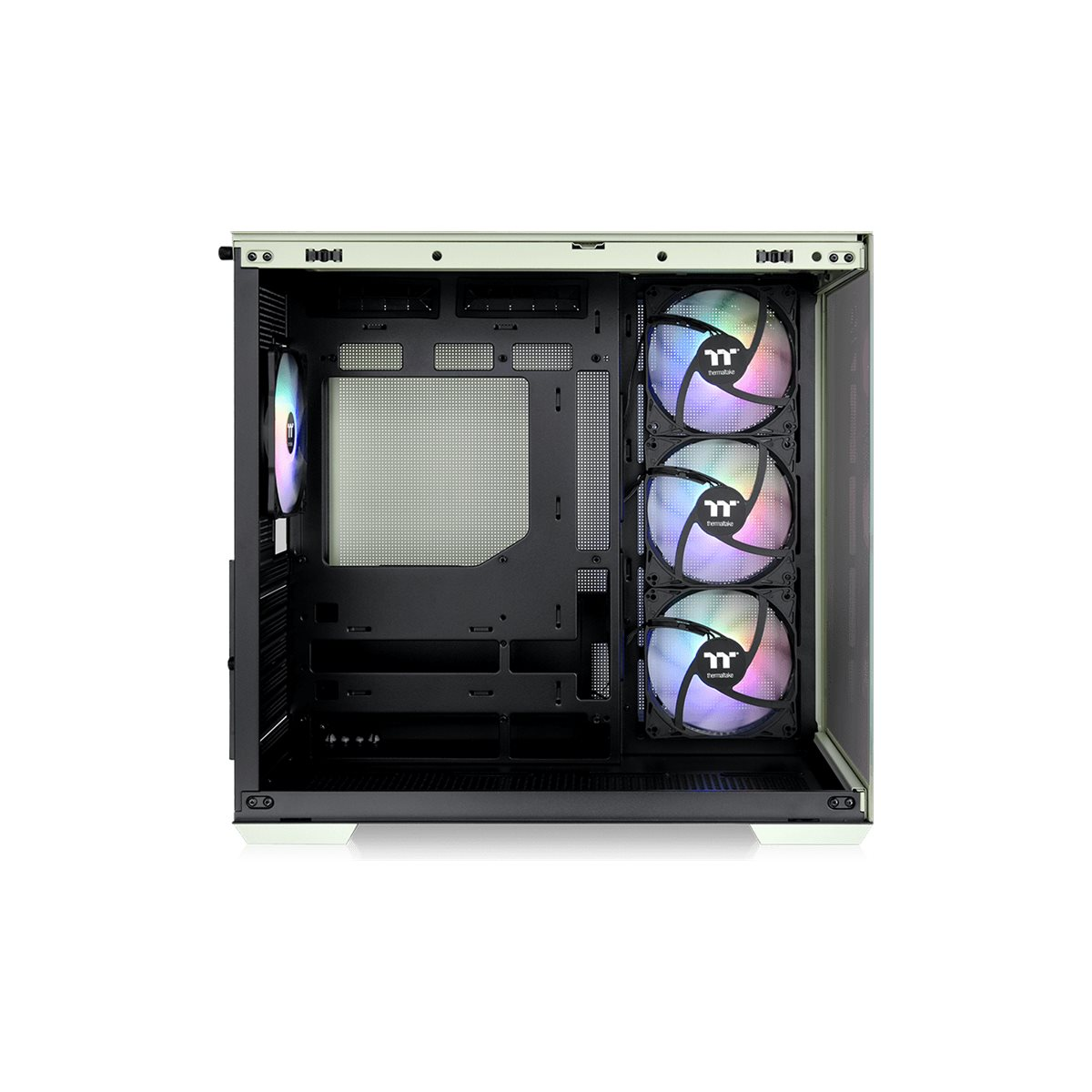 Thermaltake View 380 TG ARGB Mid-Tower-Gehäuse matcha green