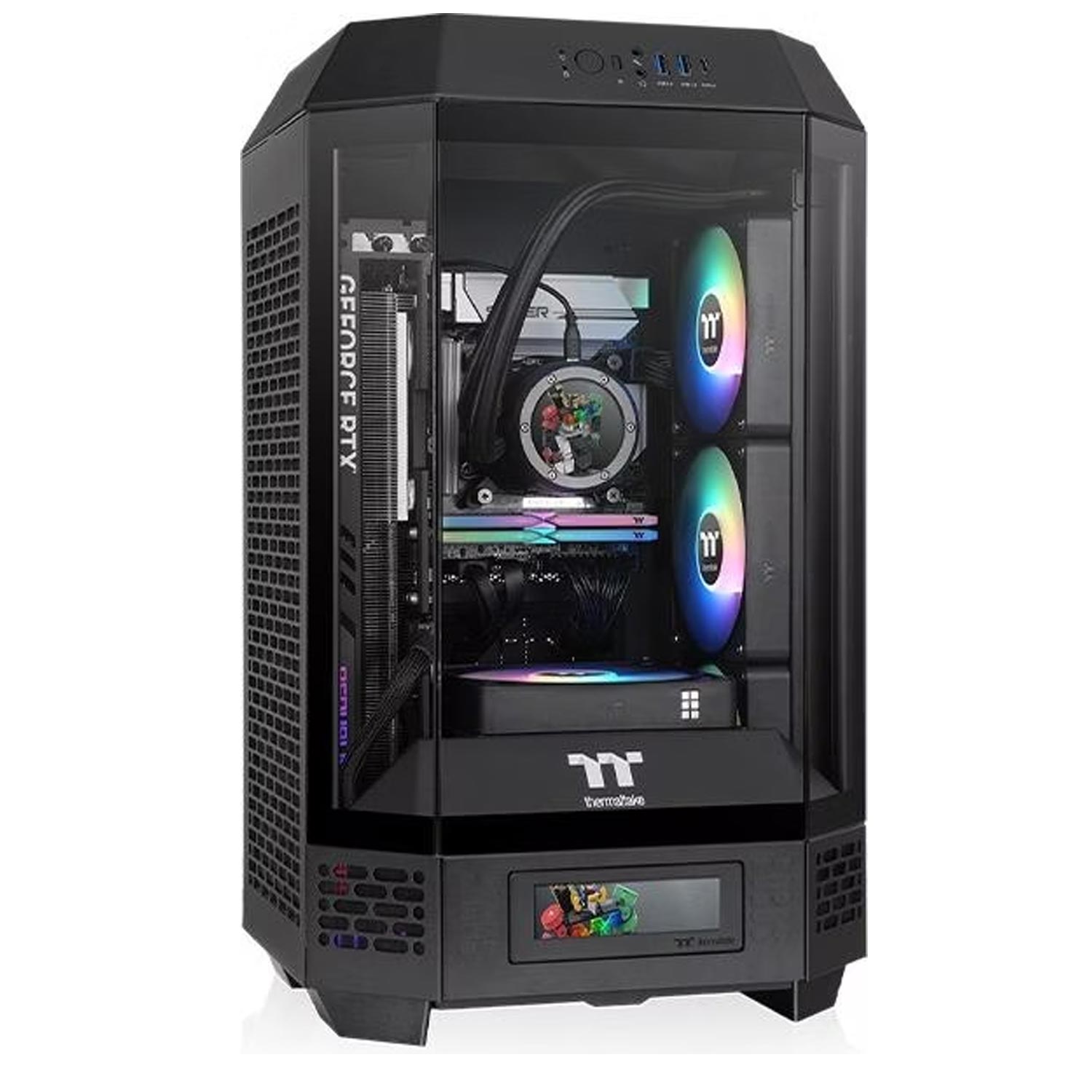 Thermaltake The Tower 250 Mini PC-Gehäuse schwarz