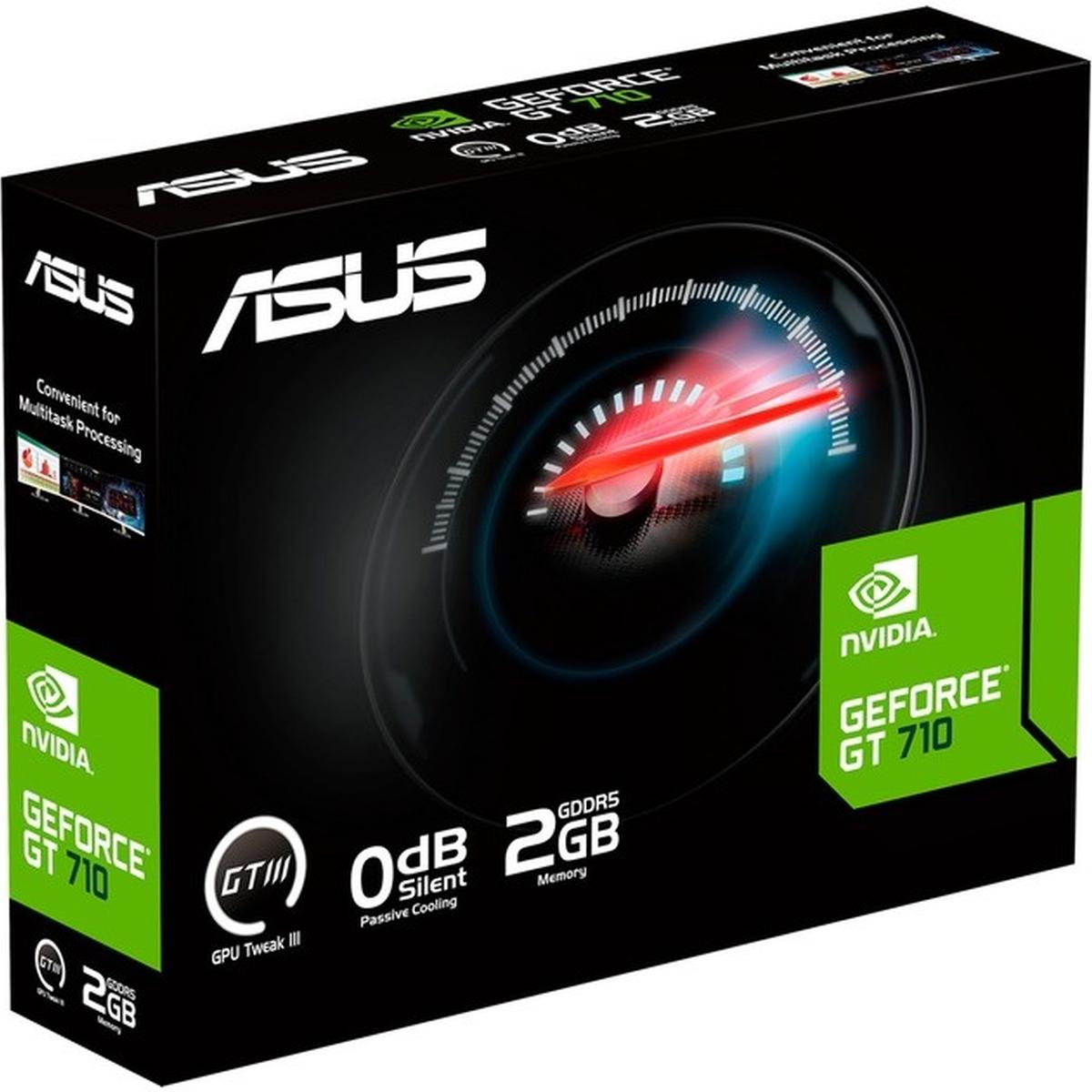 Asus GeForce GT 710 2GB GDDR5 EVO Low-Profile Grafikkarte